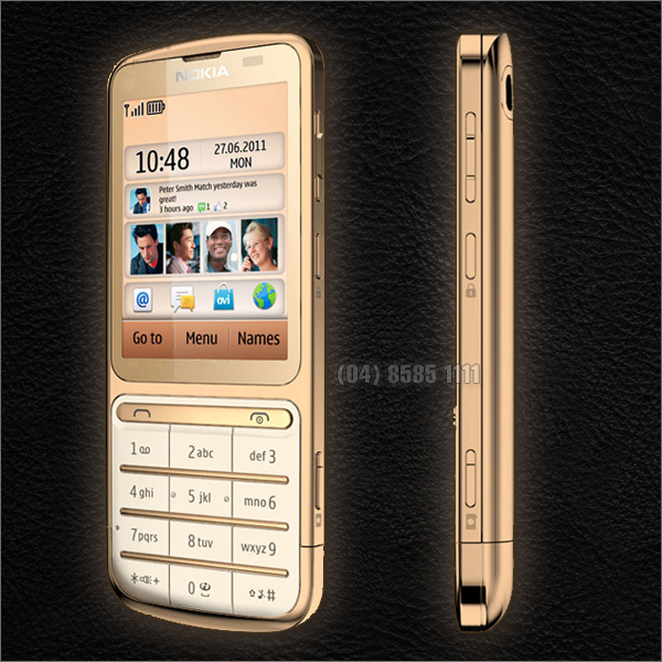 Điện thoại Nokia C3-01 Gold Edition 2