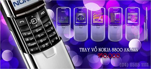 Những bộ vỏ độ đẹp nhất của điện thoại Nokia 8800 Huyền thoại