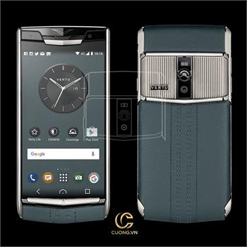 Vertu New Signature Touch Teal Fluted mới 100%