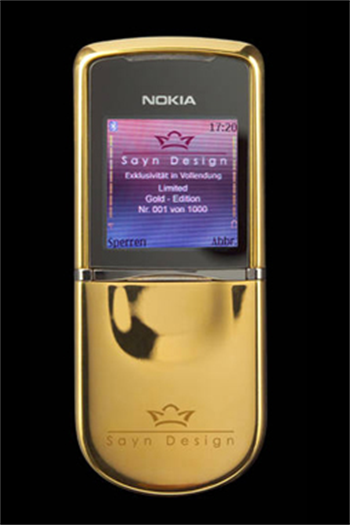 Nokia 8800 Sirocco Gold Sayn Design
