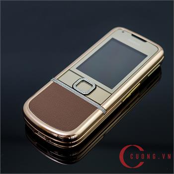 Nokia 8800 Vàng hồng nâu Gold full đá